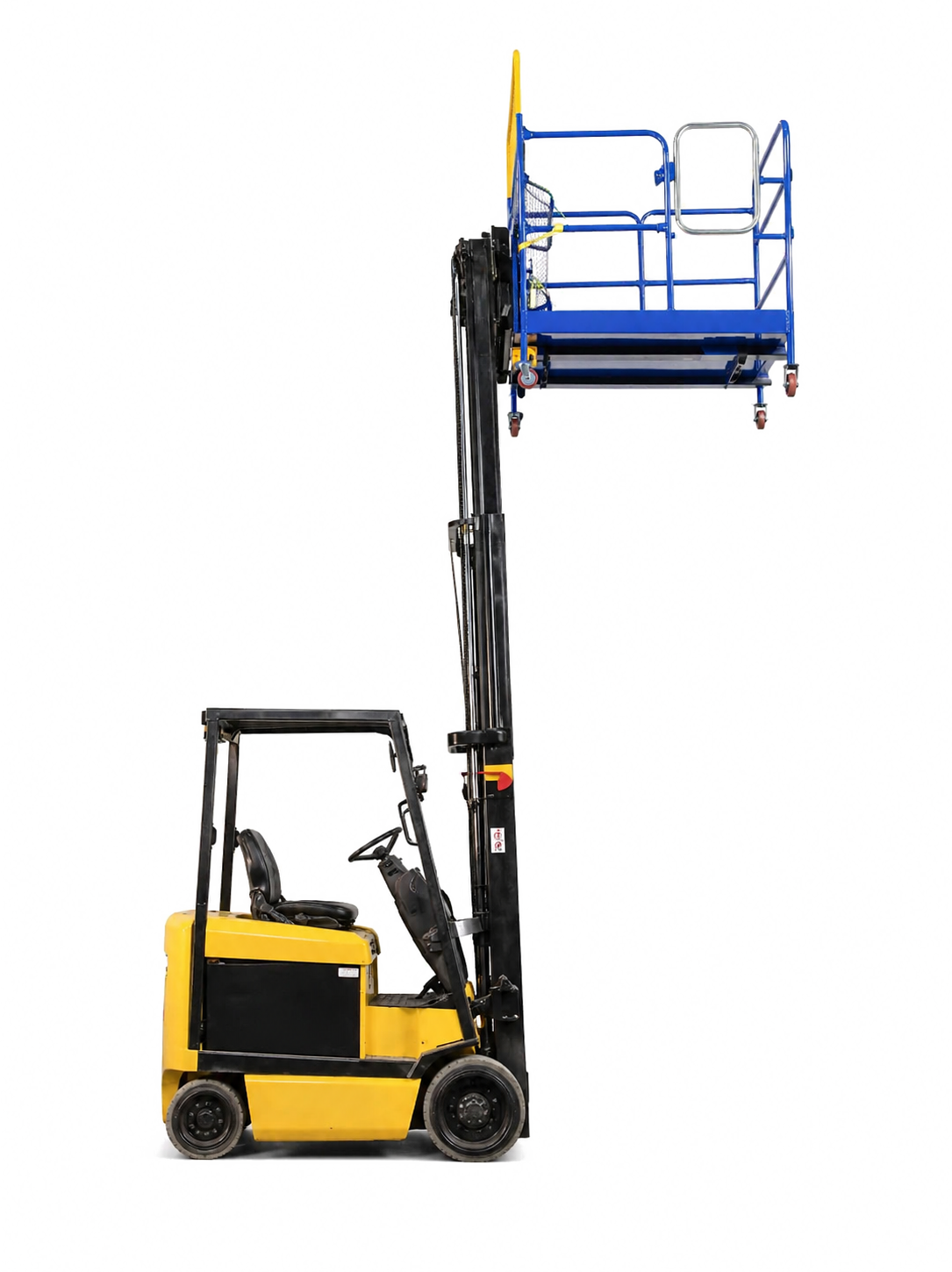Forklift with access platform