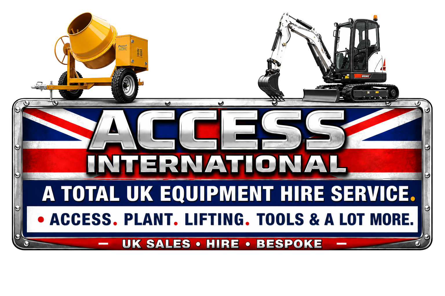 Access International uk equipment hire logo