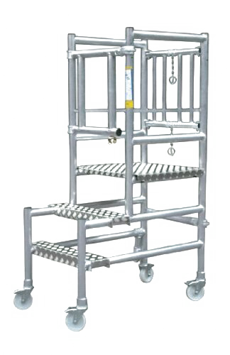 Aluminium standard podium steps